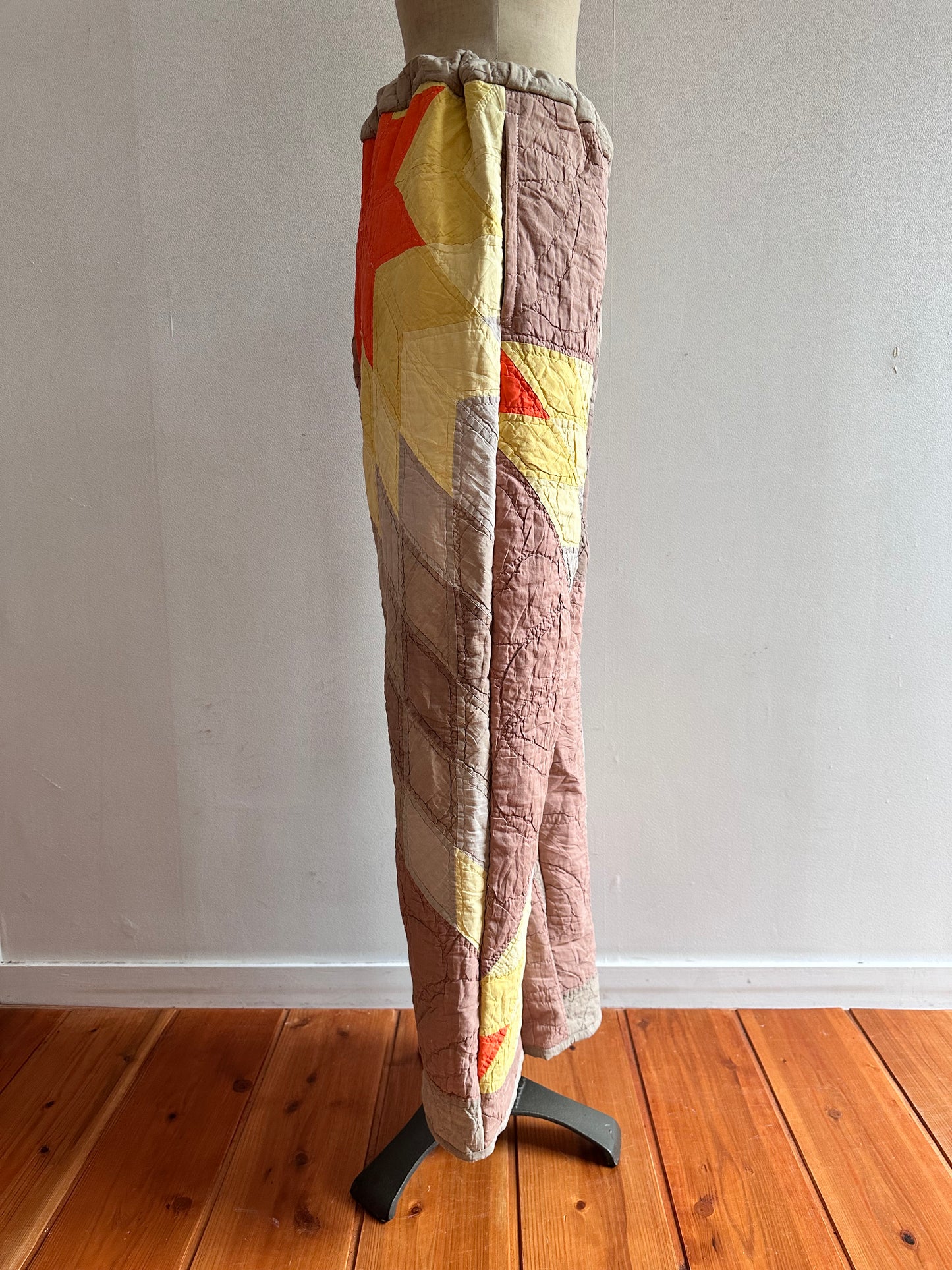 old quilt pants