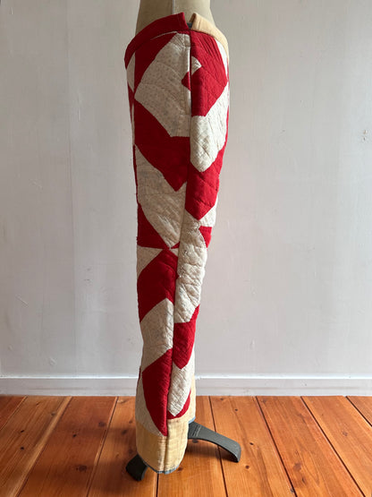 antique quilt slim pants