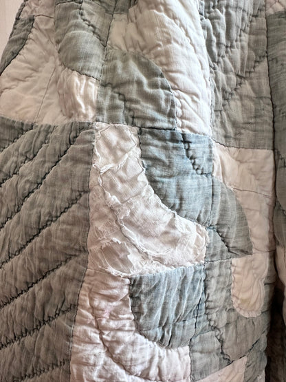 old quilt tuck short pants