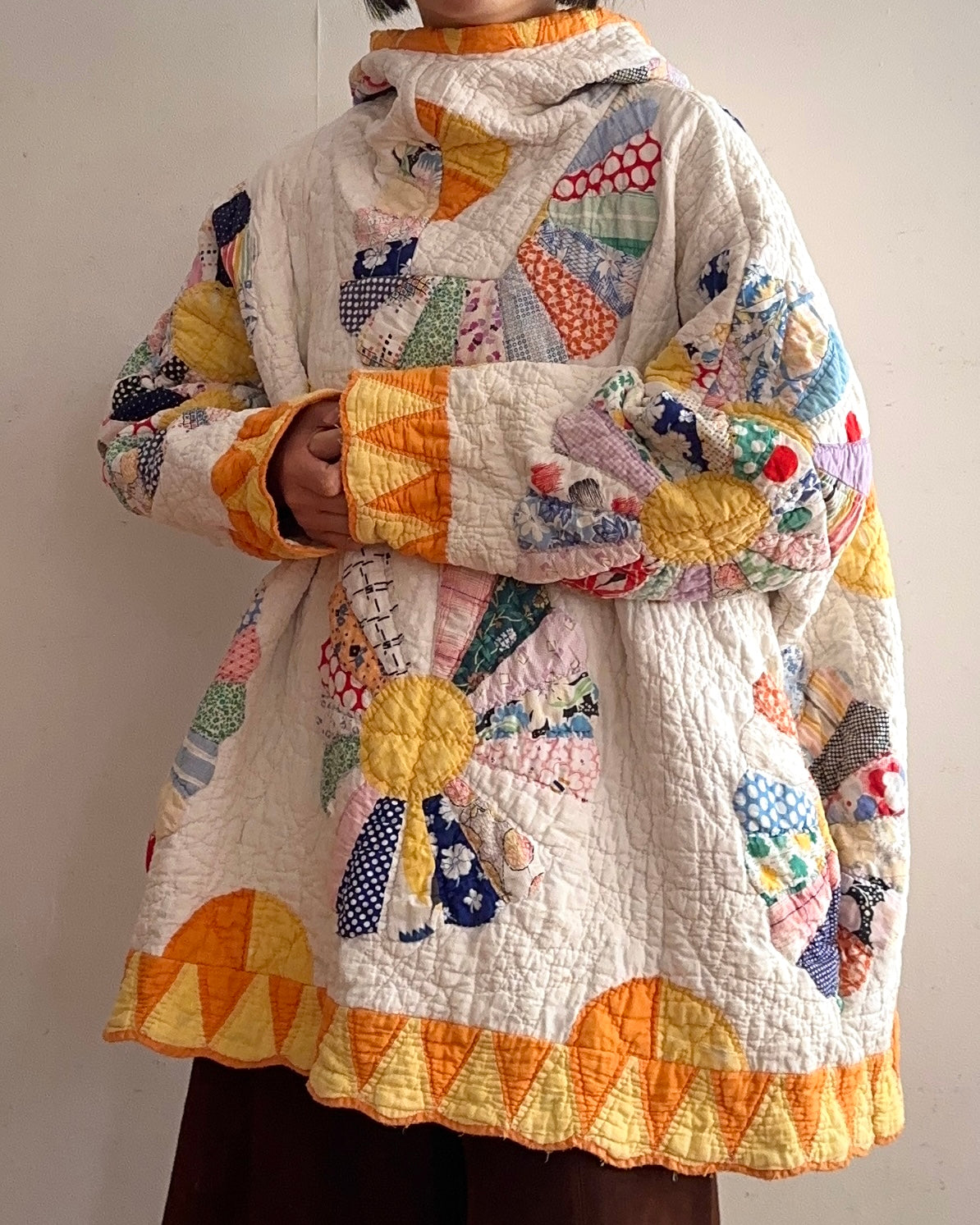 old quilt parka