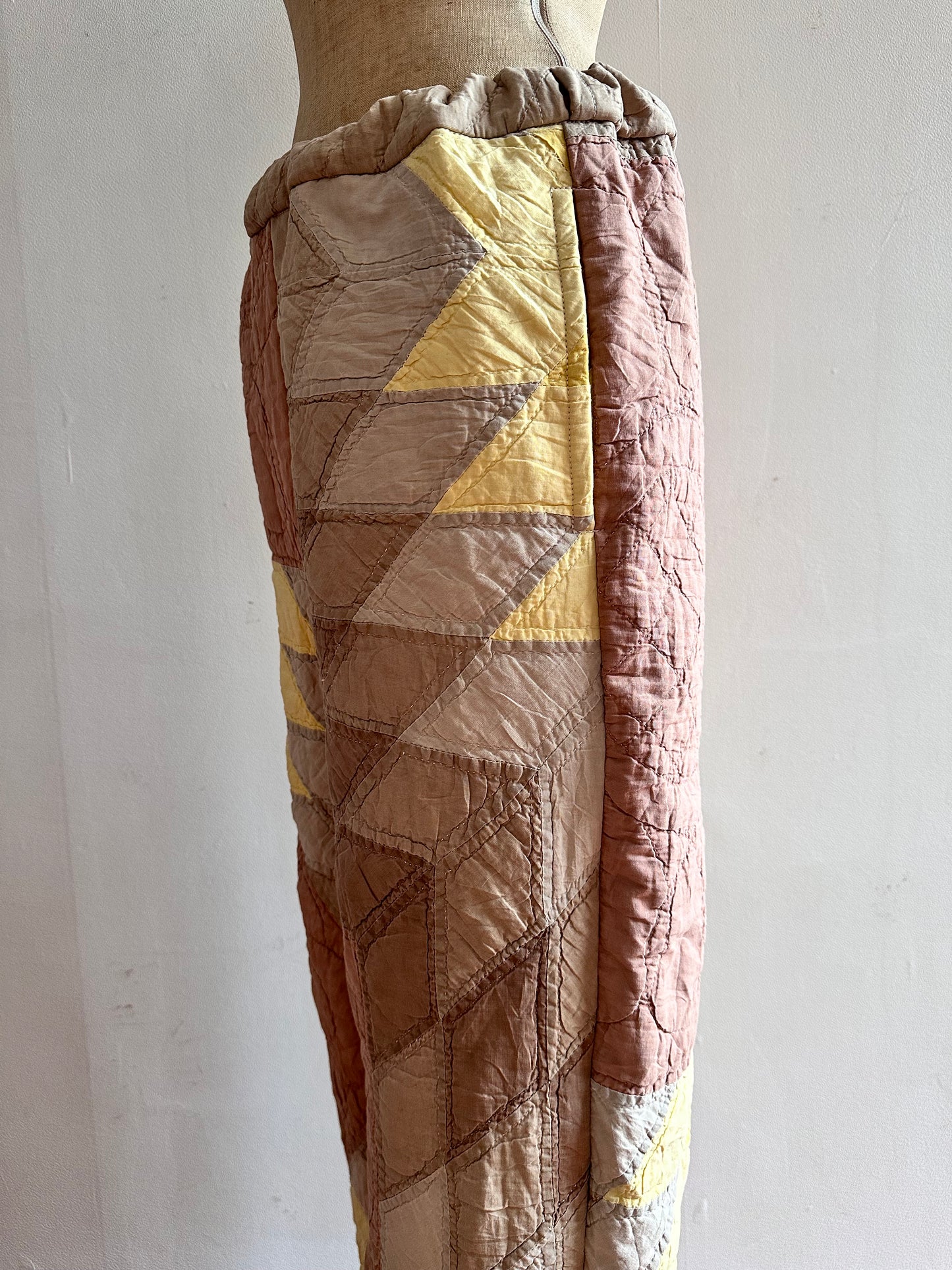 old quilt pants