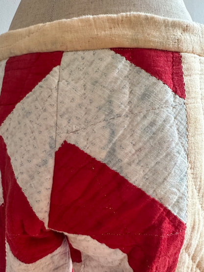 antique quilt slim pants