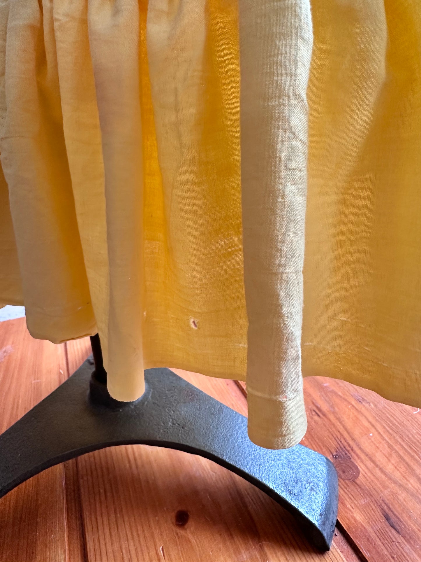 old quilt butterfly frill pants