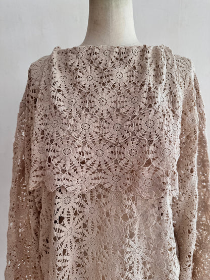 old crochet lace sailor shirts
