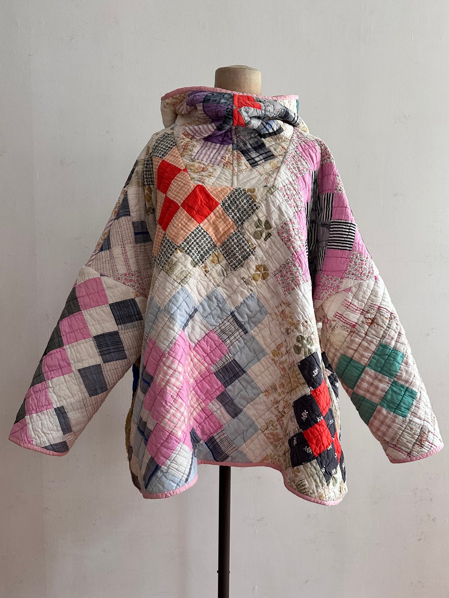 old quilt parka