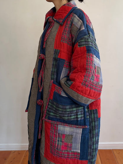 old quilt coat