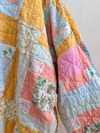 old quilt parka