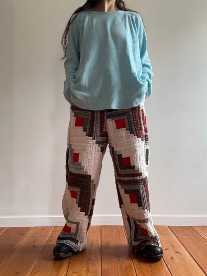 old quilt pants