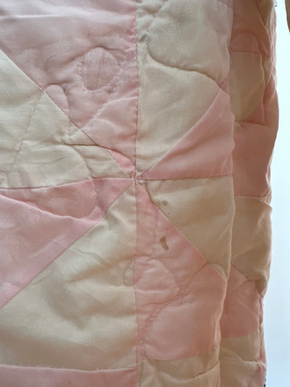 old quilt wide pants