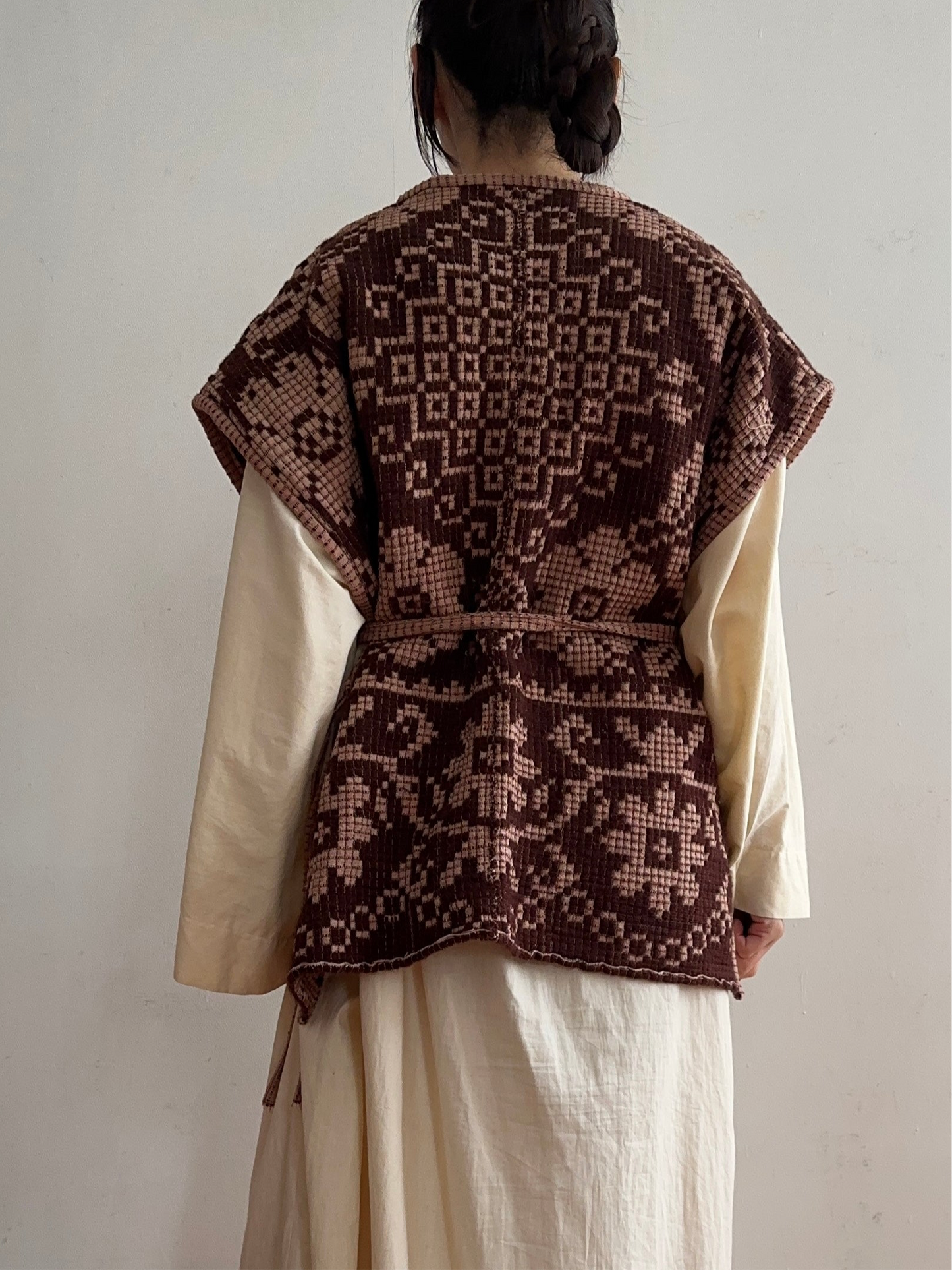 old coverlet wide vest