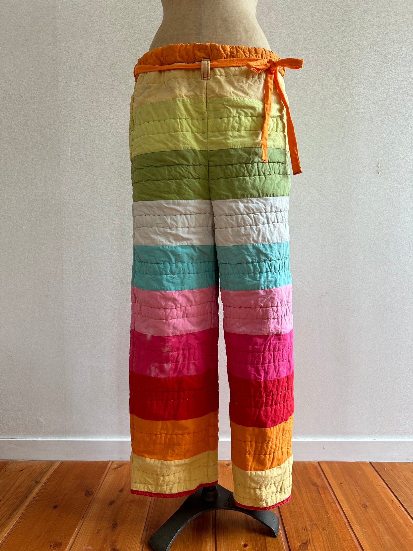 old quilt pants