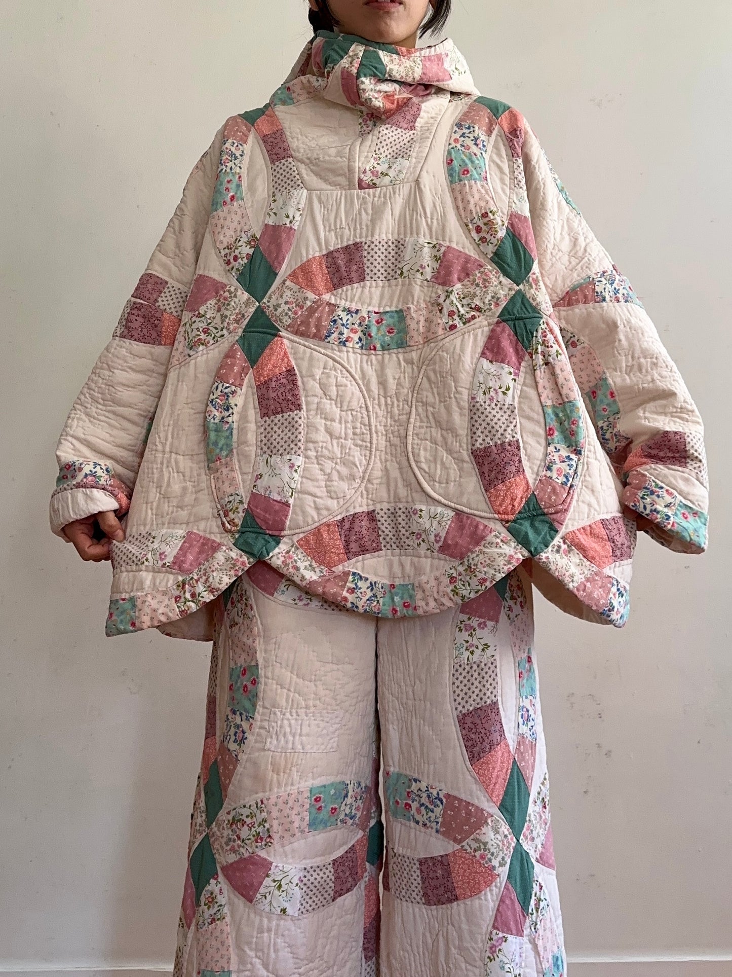 old quilt parka