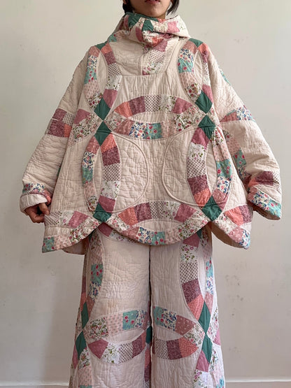 old quilt parka
