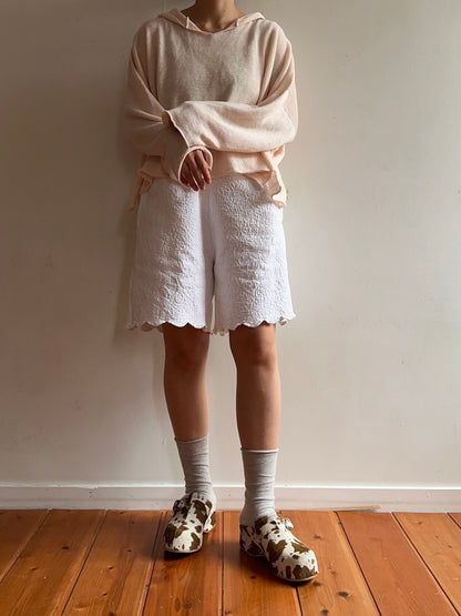 old fabric short pants