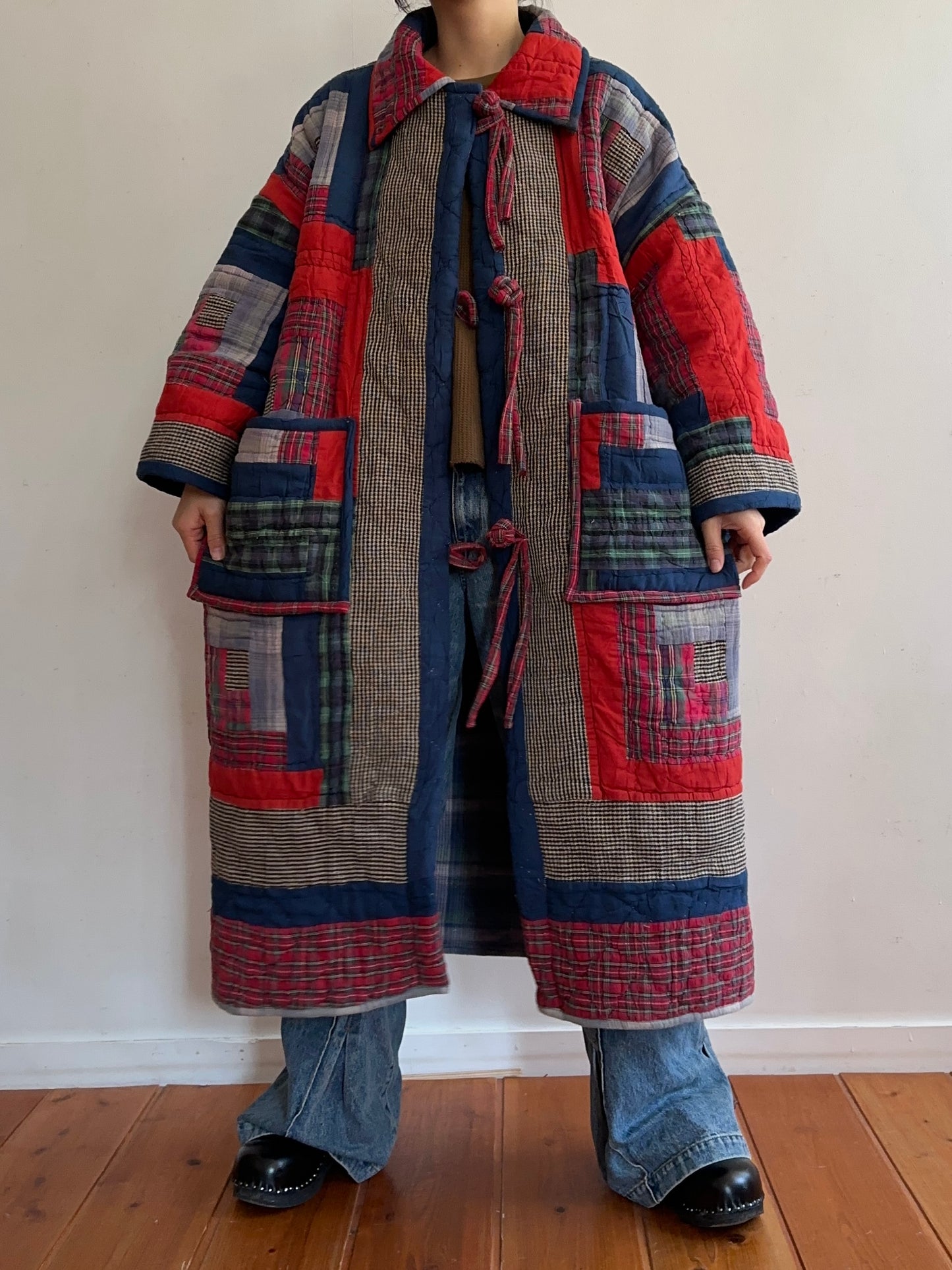 old quilt coat