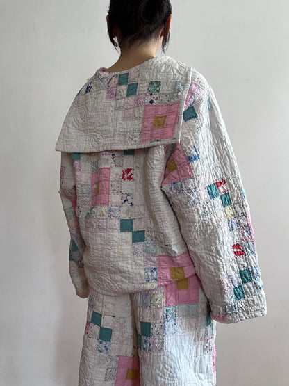old quilt sailor shirt “boro”
