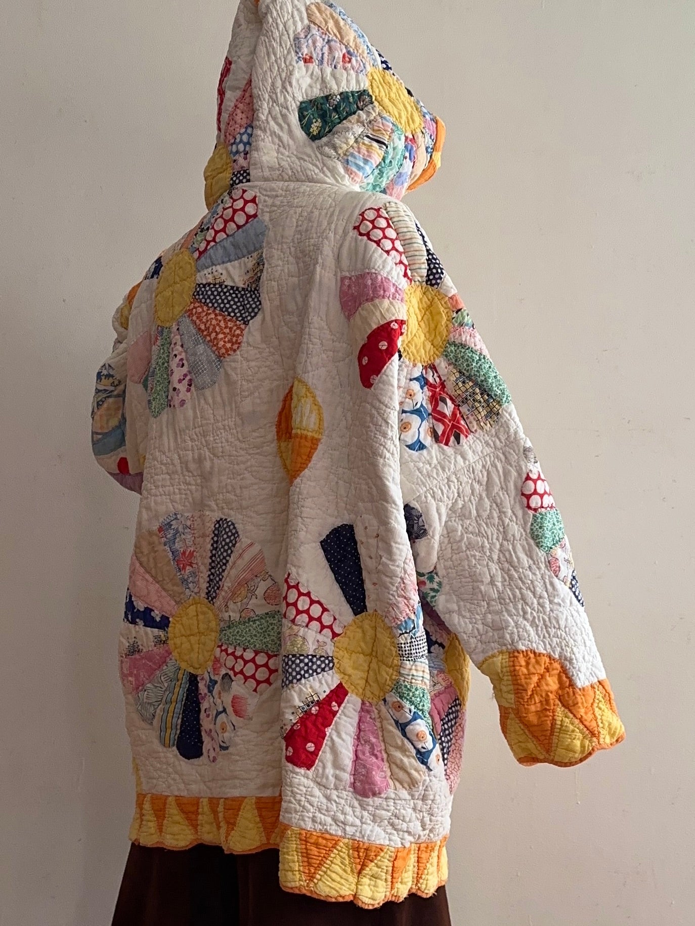 old quilt parka