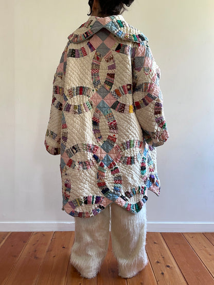 old quilt coat