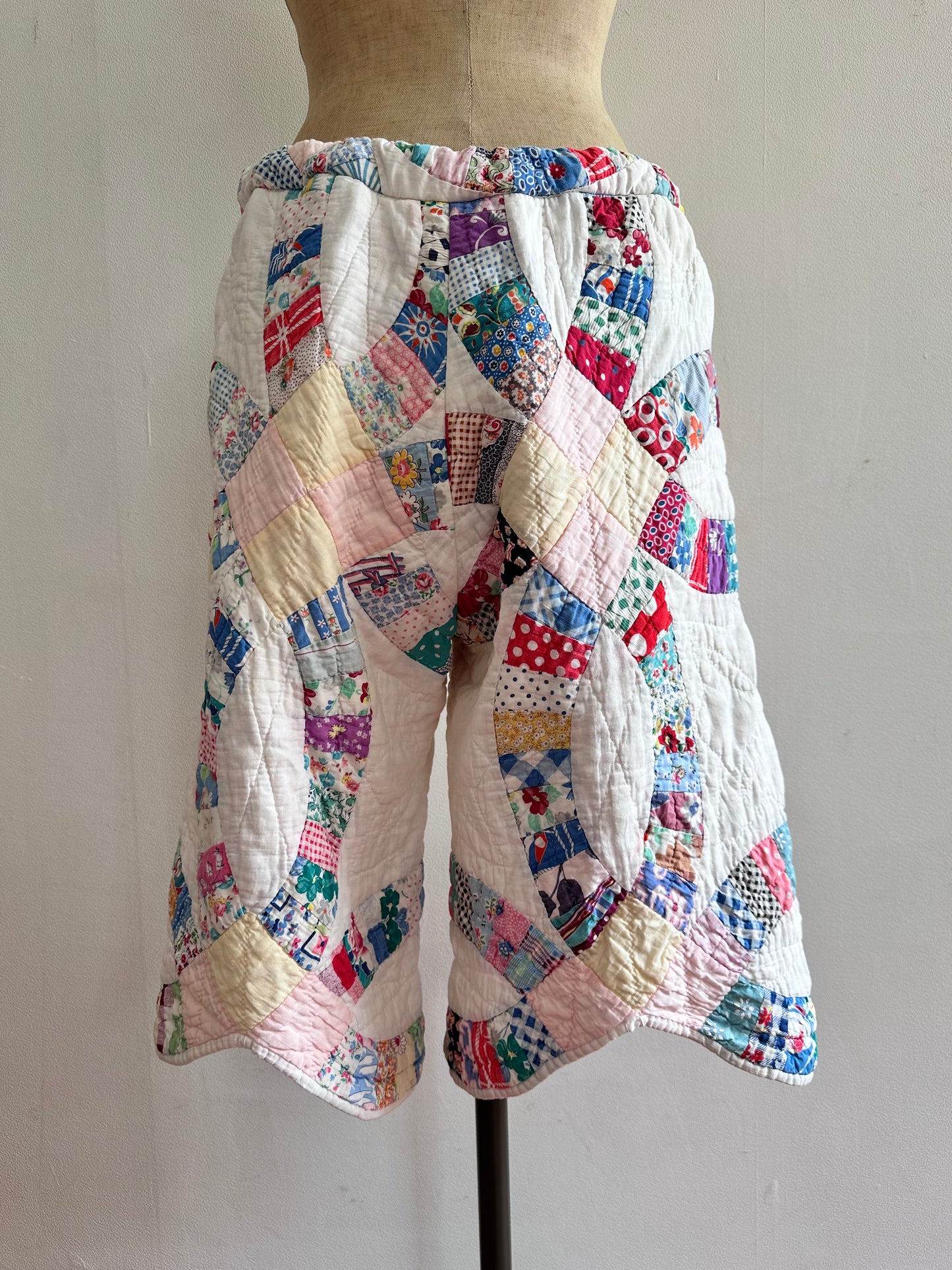 old quilt half pants