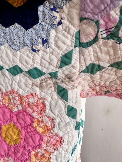 old quilt sailor shirt