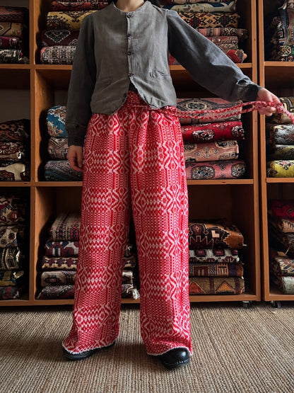 old coverlet tuck wide pants