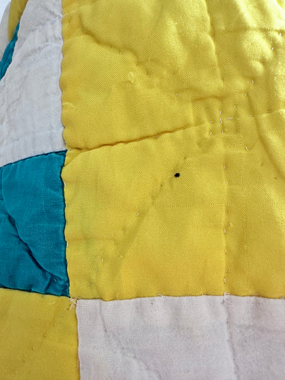 old quilt short pants