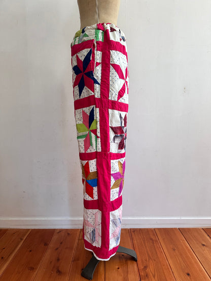 old quilt pants