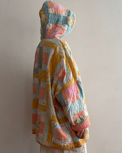 old quilt parka