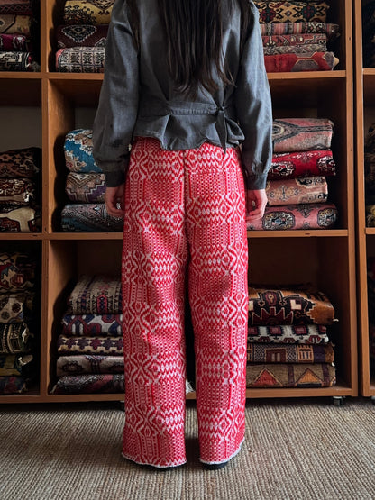 old coverlet tuck wide pants