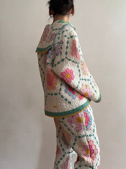 old quilt sailor shirt