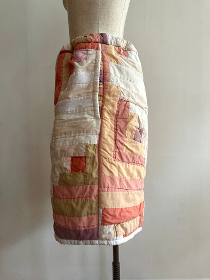 old quilt short pants
