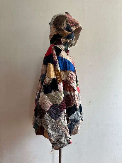 old quilt crazy parka