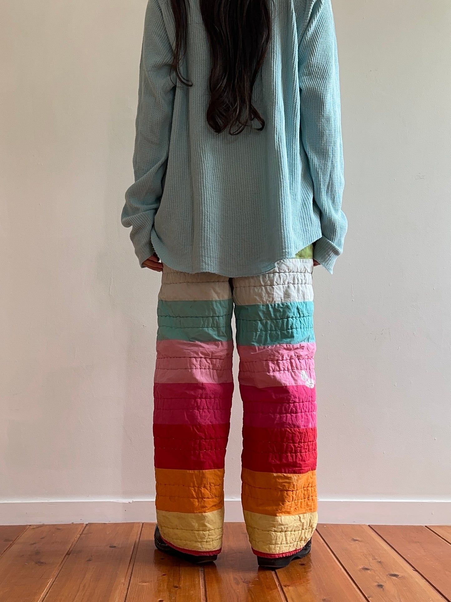 old quilt pants