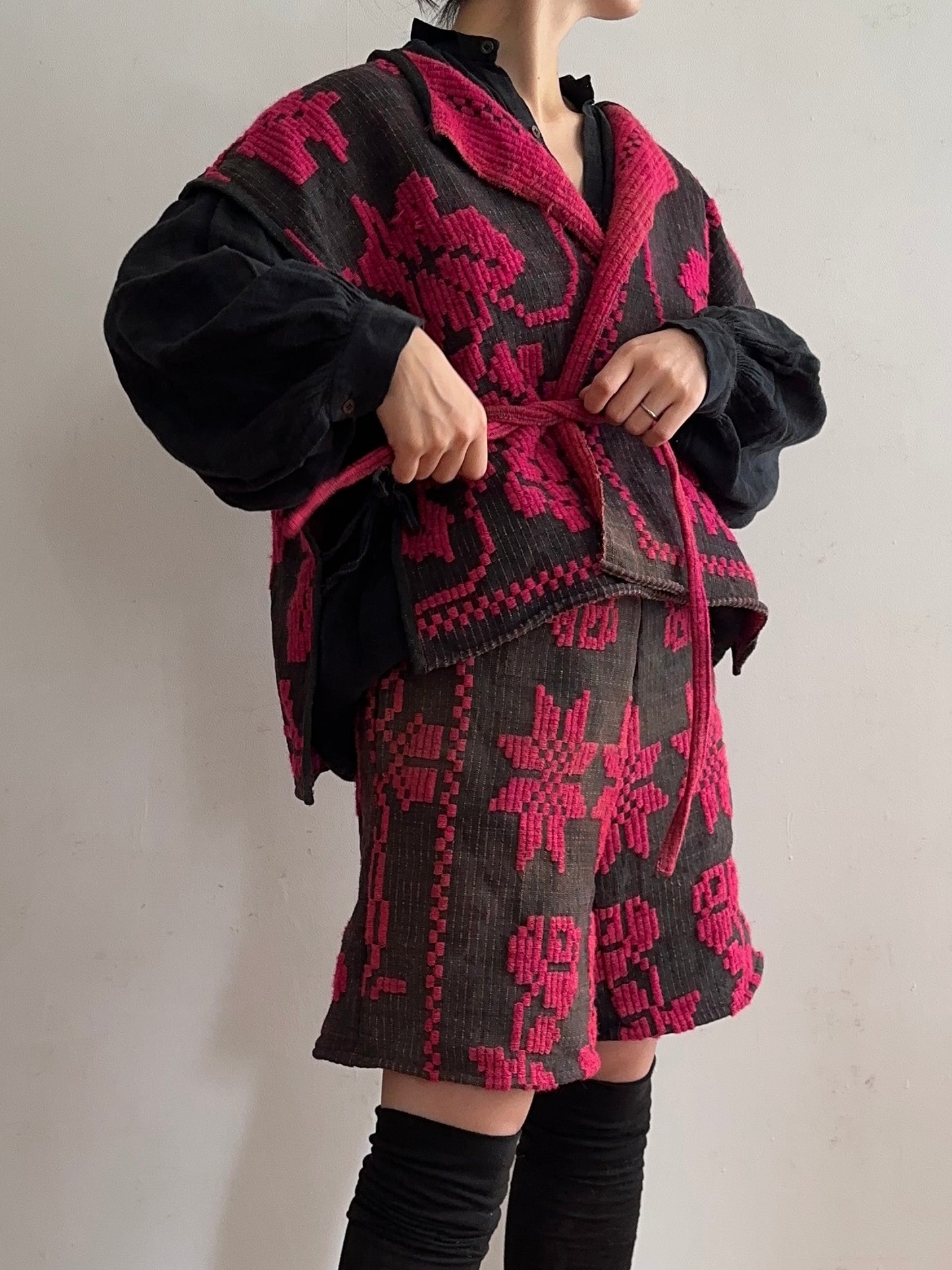 old coverlet wide vest