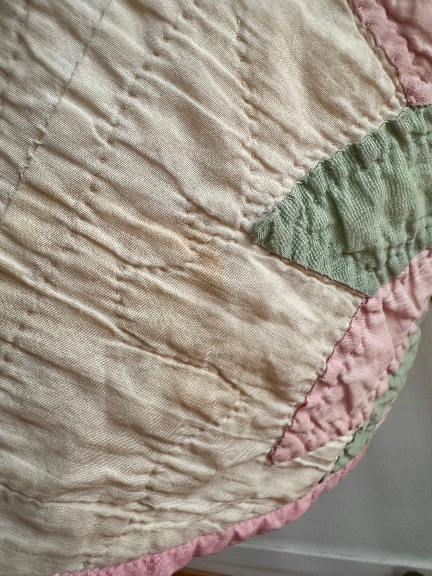 old quilt short pants