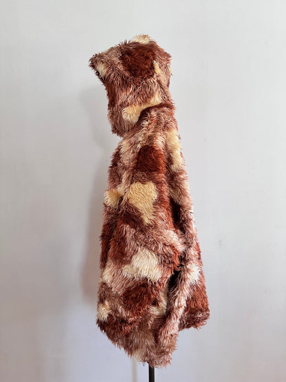 old fur parka / pudding