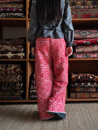 old coverlet tuck wide pants