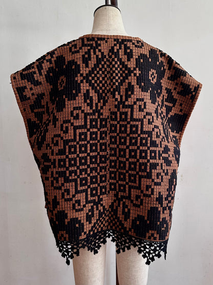 old coverlet wide vest