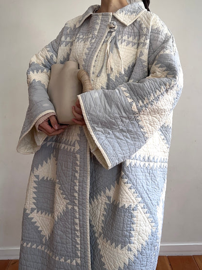 old quilt coat