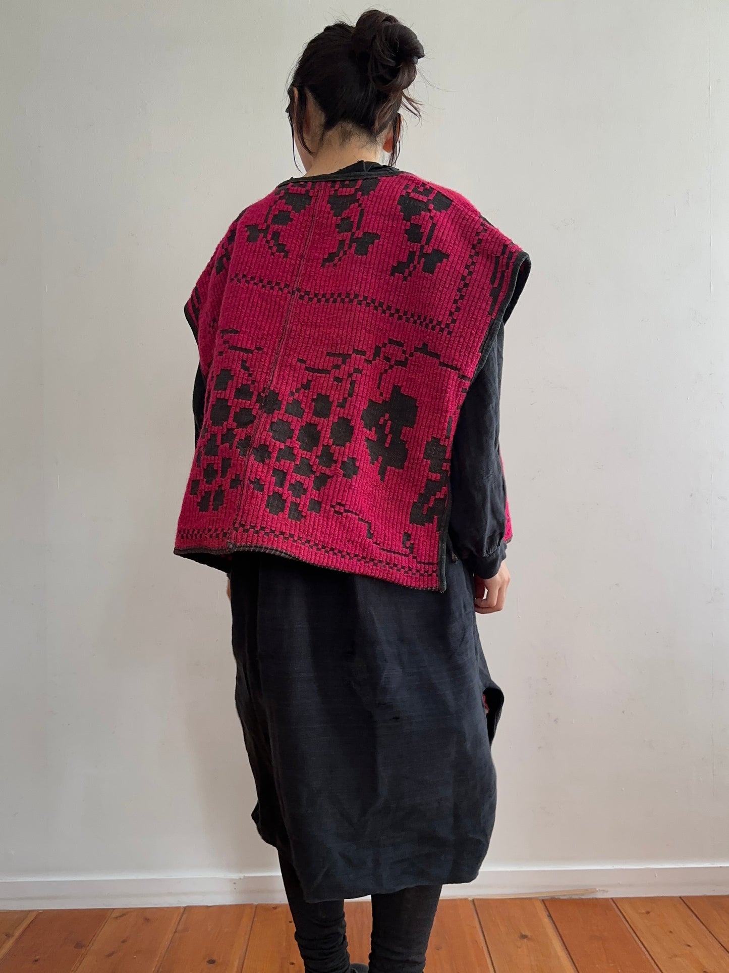 old coverlet wide vest