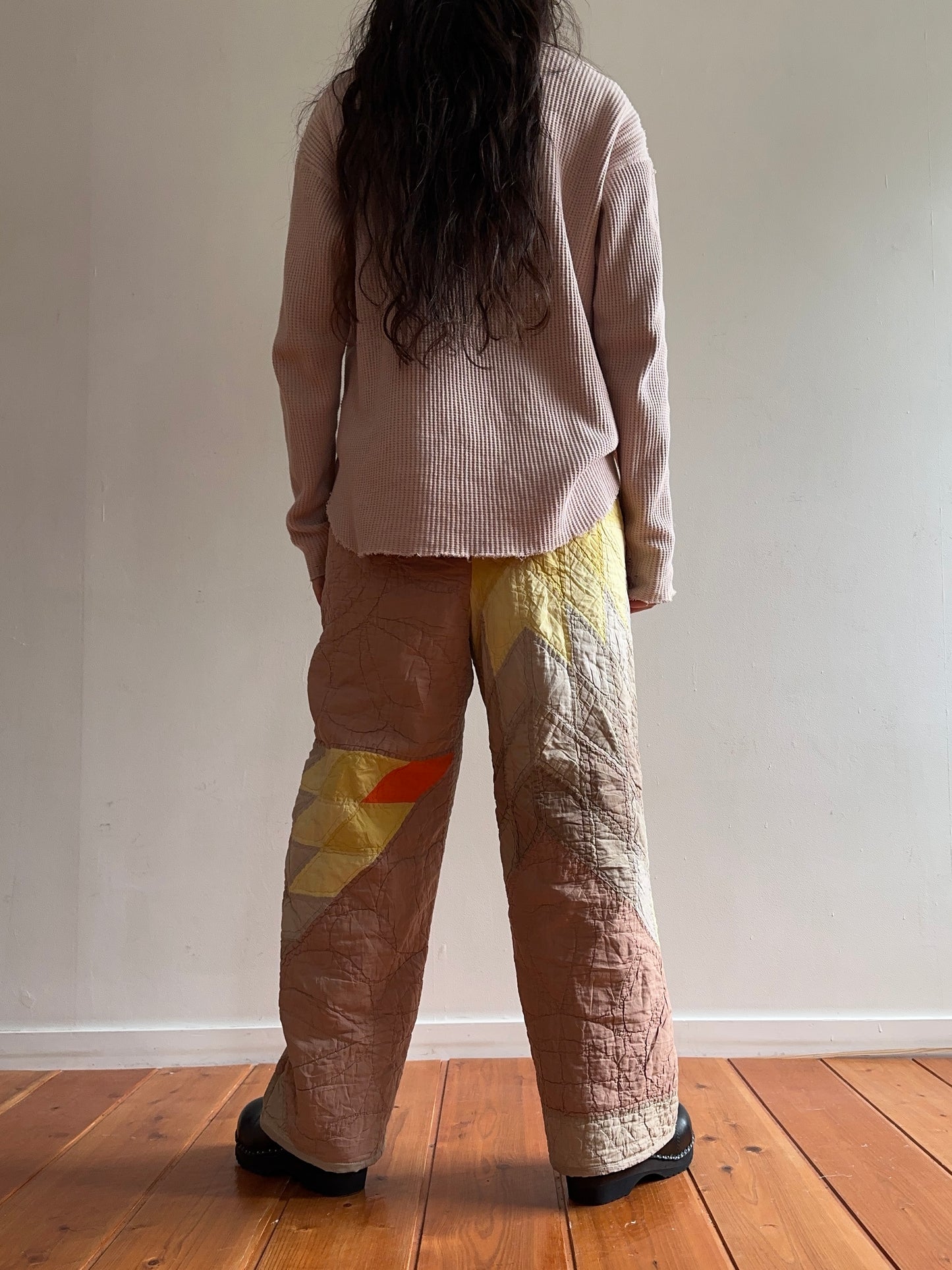 old quilt pants