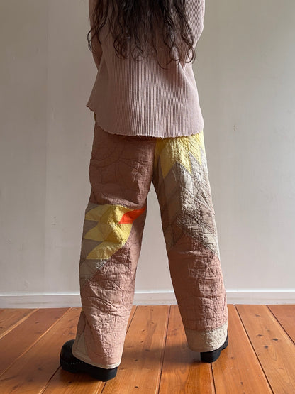 old quilt pants