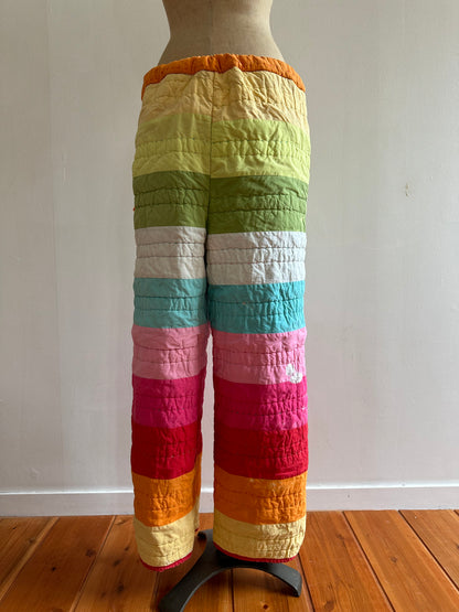 old quilt pants