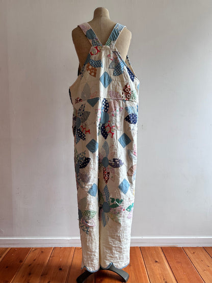 old quilt huge overall