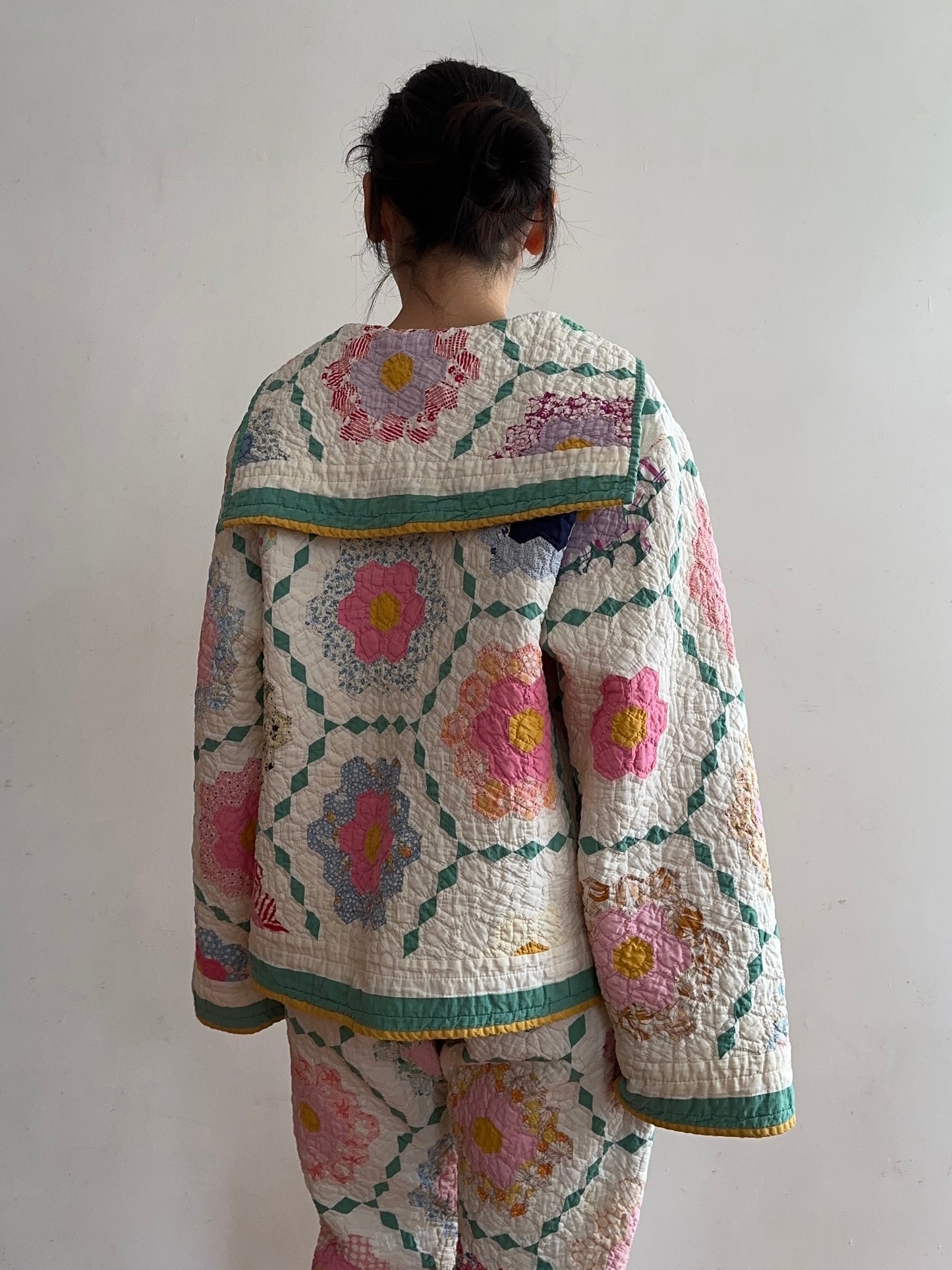 old quilt sailor shirt