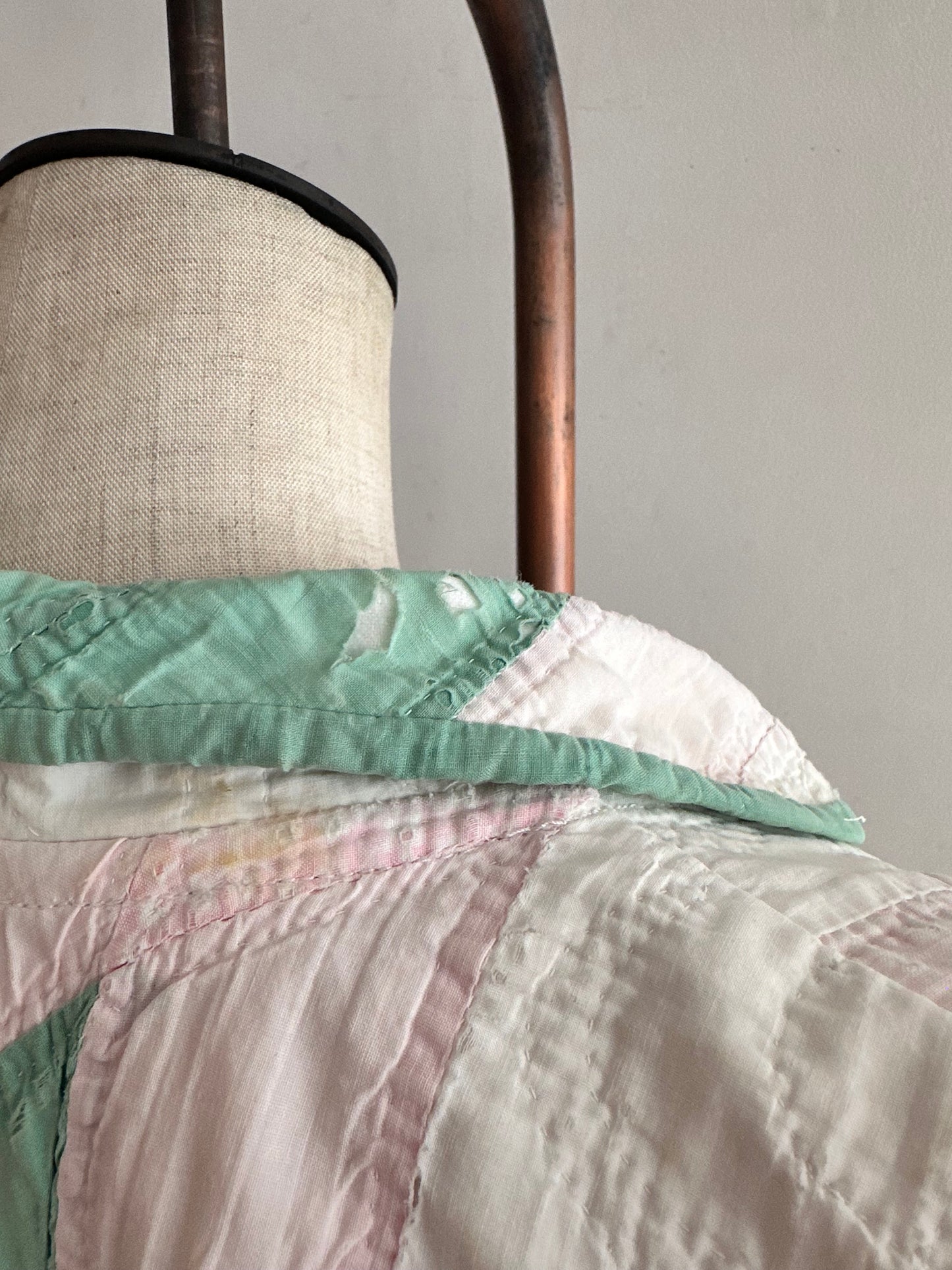 antique quilt short jacket