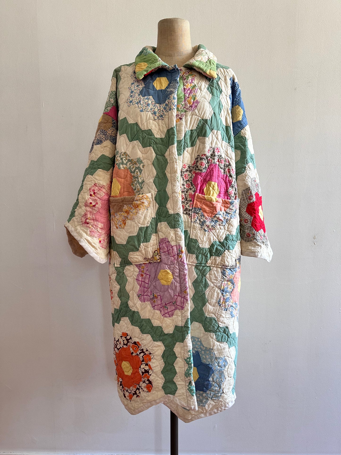 old quilt coat