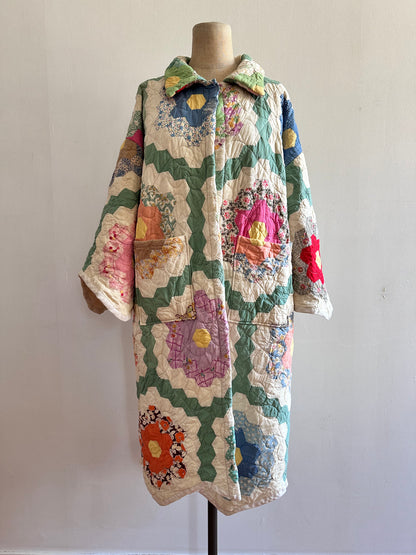 old quilt coat