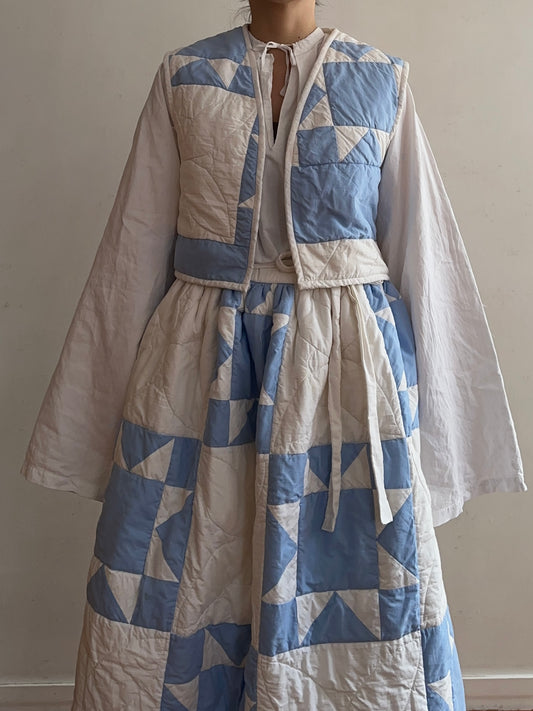 old quilt vest