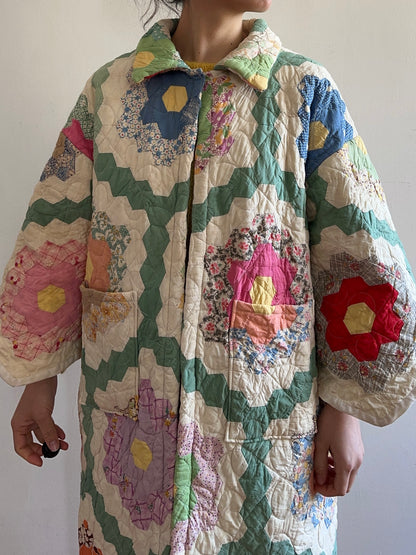 old quilt coat